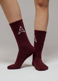 MID-CALF CREW SOCKS