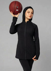 MANDARIN COLLAR JACKET HIJABI