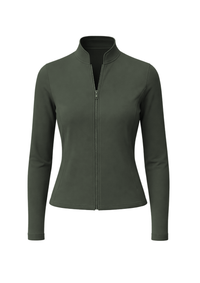 MANDARIN COLLAR JACKET